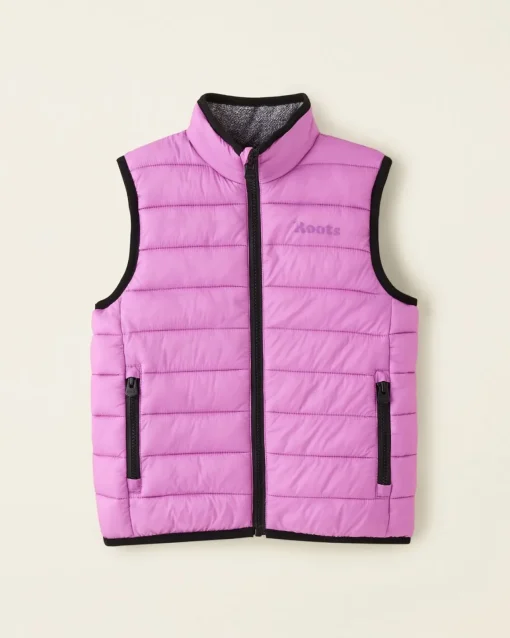 Toddler Roots Reversible Puffer Vest