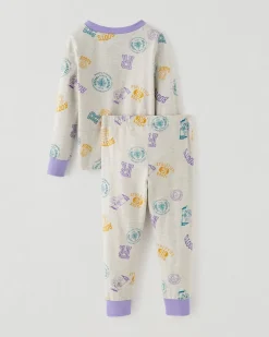 Toddler White Athletics Club Pj Set