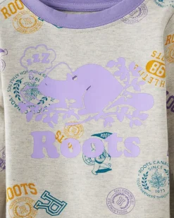 Toddler White Athletics Club Pj Set