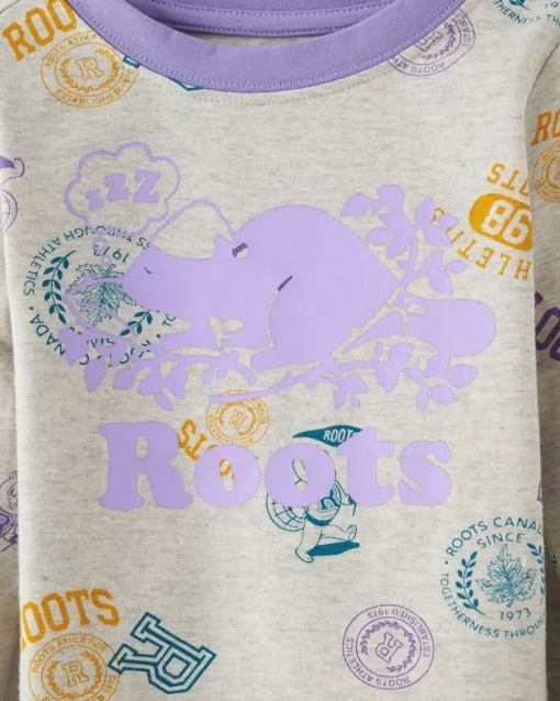 Toddler White Athletics Club Pj Set