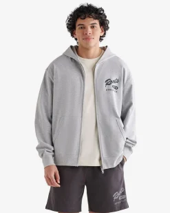 Warm-Up Jersey Long Sleeve Full Zip Hoodie