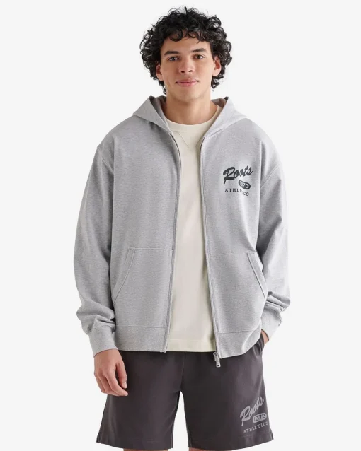 Warm-Up Jersey Long Sleeve Full Zip Hoodie