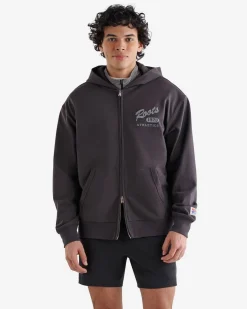 Warm-Up Jersey Long Sleeve Full Zip Hoodie
