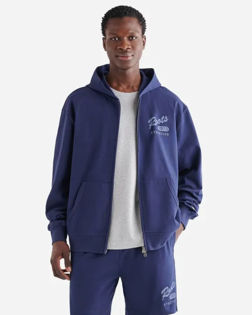 Warm-Up Jersey Long Sleeve Full Zip Hoodie