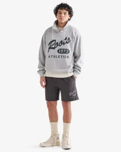 Warm-Up Jersey Long Sleeve Half Zip Stein