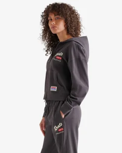 Warm-Up Jersey Long Sleeve Full Zip Hoodie