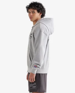 Warm-Up Jersey Long Sleeve Full Zip Hoodie