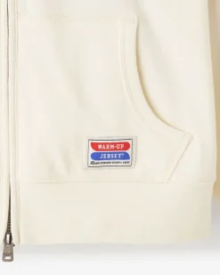 Warm-Up Jersey Long Sleeve Full Zip Hoodie