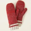 Womens Chunky Cabin Mitten