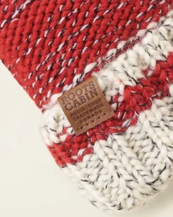 Womens Chunky Cabin Mitten
