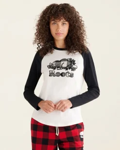 Womens Cooper Plaid Long Sleeve T-Shirt
