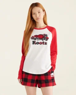 Womens Cooper Plaid Long Sleeve T-Shirt