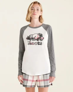 Womens Cooper Plaid Long Sleeve T-Shirt