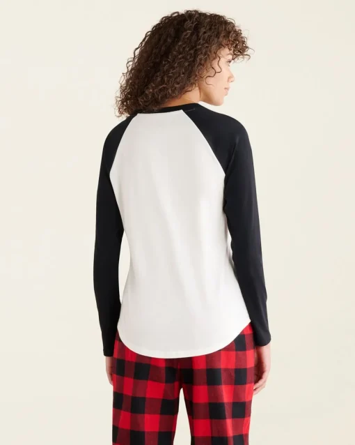 Womens Cooper Plaid Long Sleeve T-Shirt