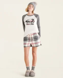 Womens Cooper Plaid Long Sleeve T-Shirt
