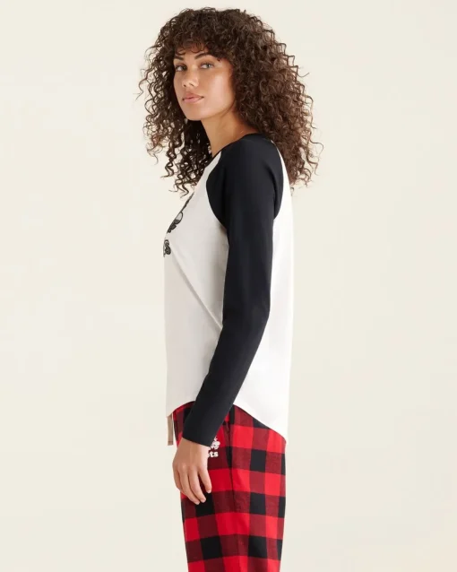 Womens Cooper Plaid Long Sleeve T-Shirt