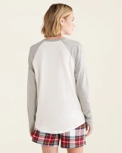 Womens Cooper Plaid Long Sleeve T-Shirt