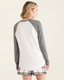 Womens Cooper Plaid Long Sleeve T-Shirt