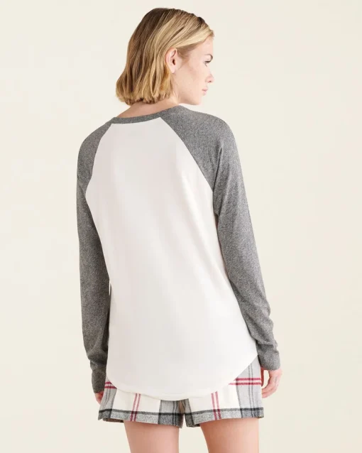 Womens Cooper Plaid Long Sleeve T-Shirt