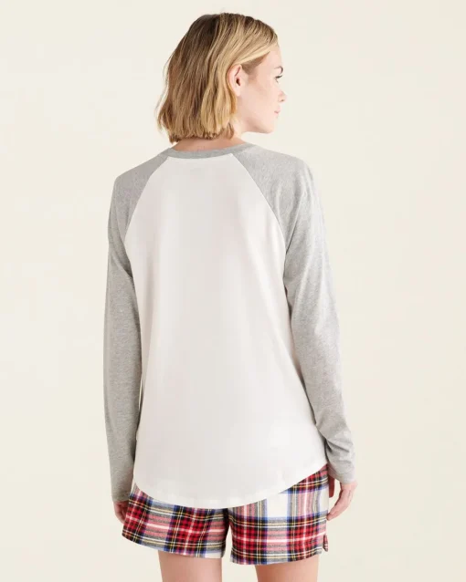 Womens Cooper Plaid Long Sleeve T-Shirt