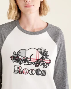 Womens Cooper Plaid Long Sleeve T-Shirt