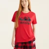Womens Cooper Plaid T-Shirt