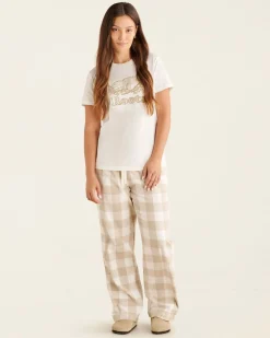 Womens Cooper Plaid T-Shirt