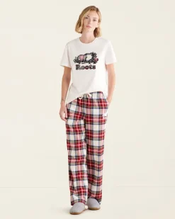 Womens Cooper Plaid T-Shirt
