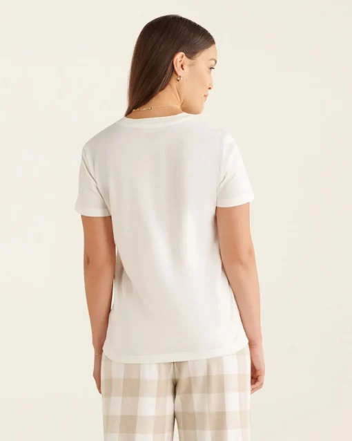 Womens Cooper Plaid T-Shirt
