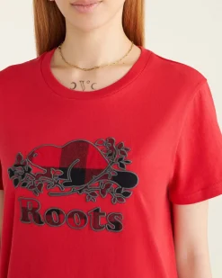 Womens Cooper Plaid T-Shirt