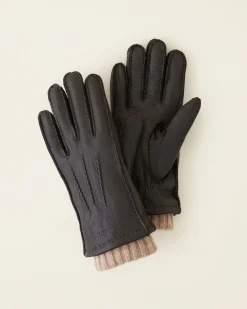 Womens Cuff Deerskin Glove