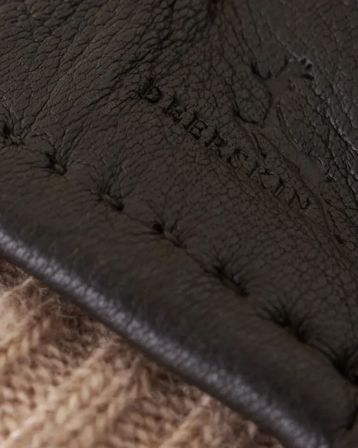 Womens Cuff Deerskin Glove