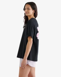 Womens Floral Relaxed T-Shirt