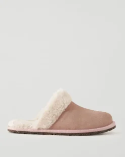 Womens Mule Suede Slipper