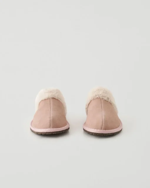 Womens Mule Suede Slipper