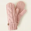 Womens Olivia Cable Mitten