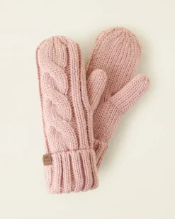 Womens Olivia Cable Mitten