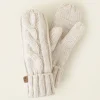 Womens Olivia Cable Mitten