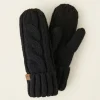 Womens Olivia Cable Mitten