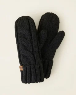 Womens Olivia Cable Mitten