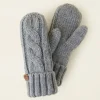Womens Olivia Cable Mitten