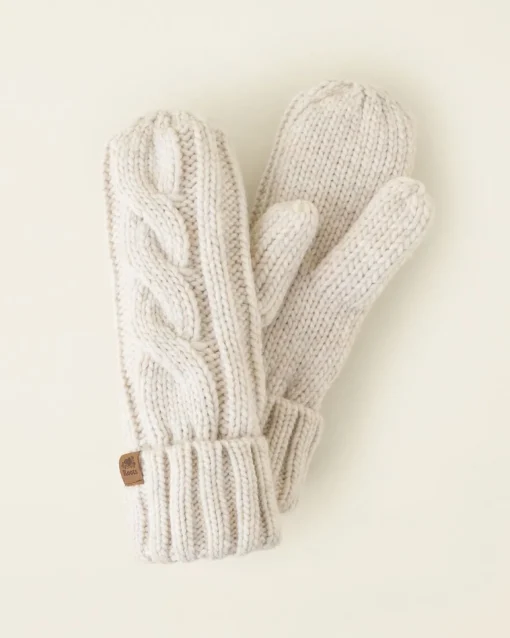 Womens Olivia Cable Mitten