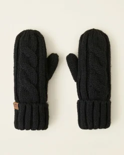 Womens Olivia Cable Mitten