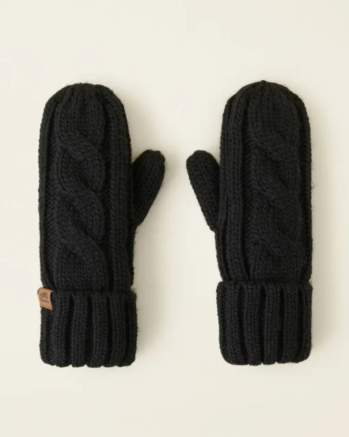 Womens Olivia Cable Mitten