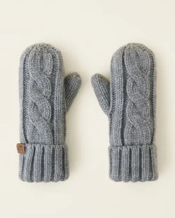 Womens Olivia Cable Mitten