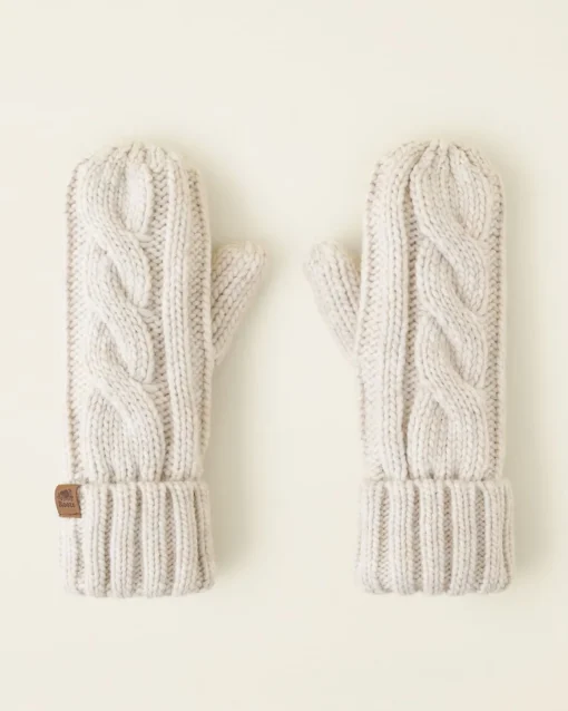 Womens Olivia Cable Mitten