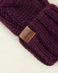 Womens Olivia Cable Mitten