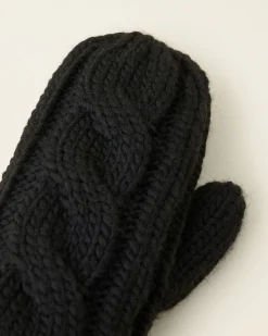 Womens Olivia Cable Mitten