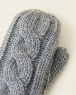 Womens Olivia Cable Mitten