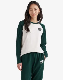 Womens Organic Cooper Baseball T-Shirt